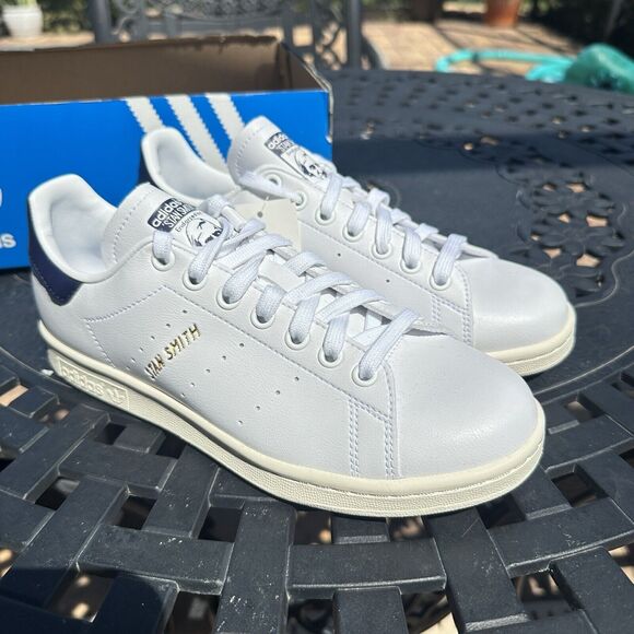 Adidas Stan Smith White Collegiate Navy Men\'s Athletic Shoes FX5521 Size 5.5 main image 8